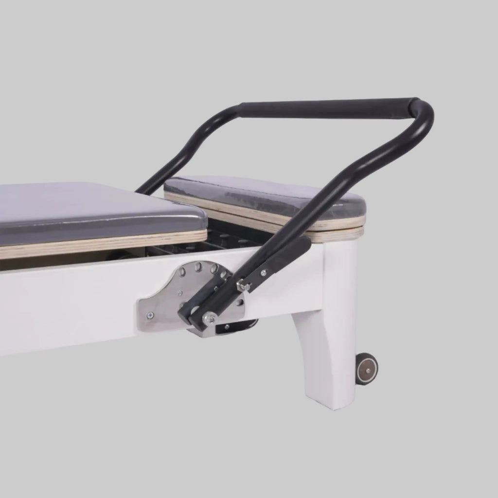 Reformer Pilates Tradition blanc — bois laqué