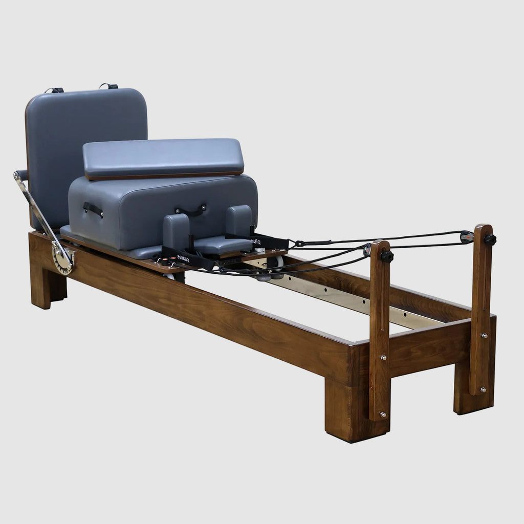 Reformer Pilates Vector Full Guide en chêne noyer