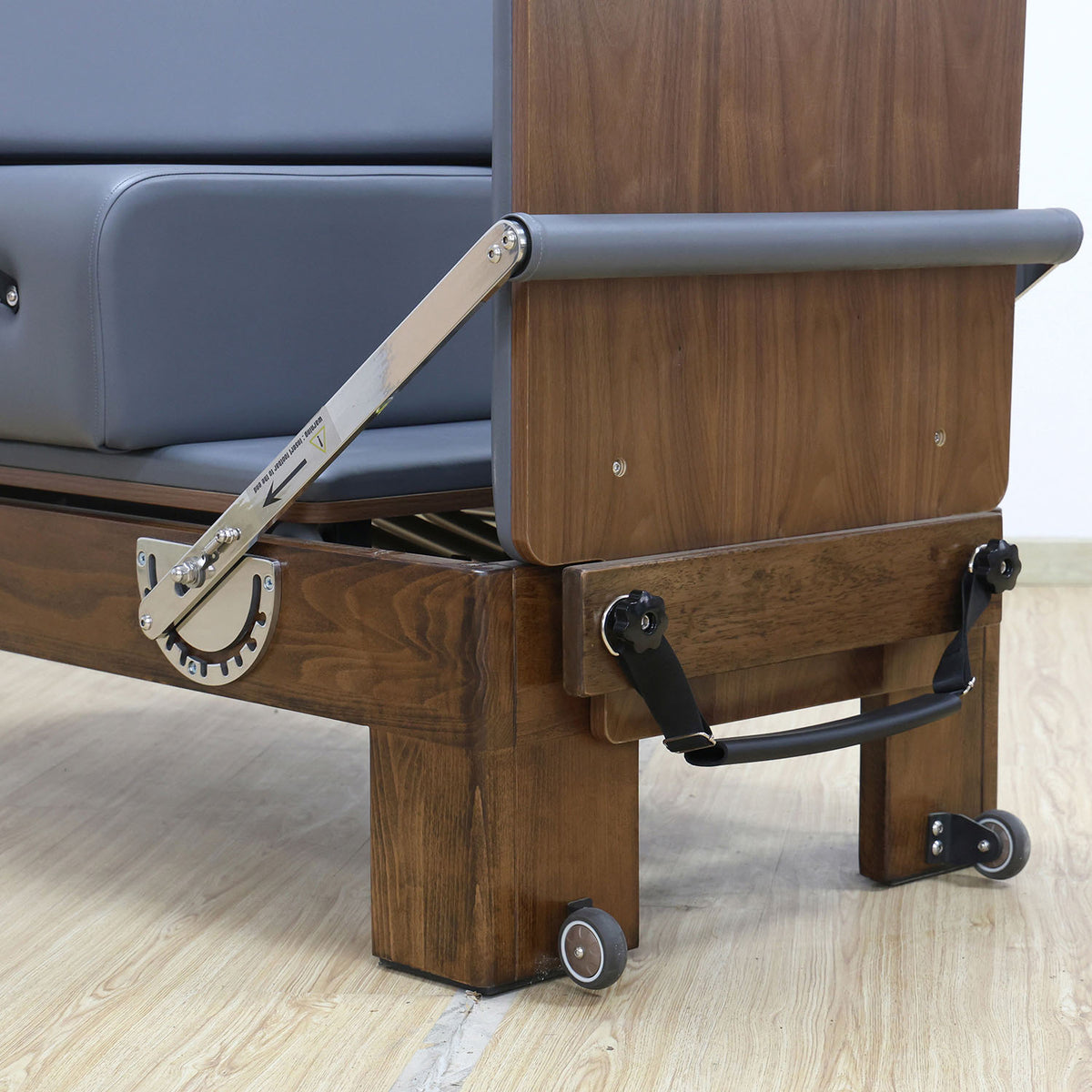 Reformer Pilates Vector Full Guide en chêne noyer