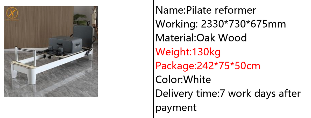 Reformer Pilates Tradition blanc